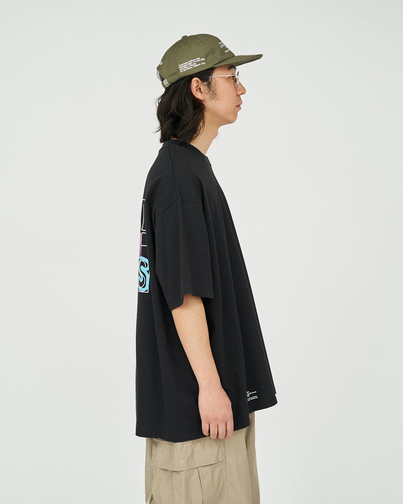 Fresh Service / AS×FS CORPORATE S/S TEE “PLAYFUL” - BLACK