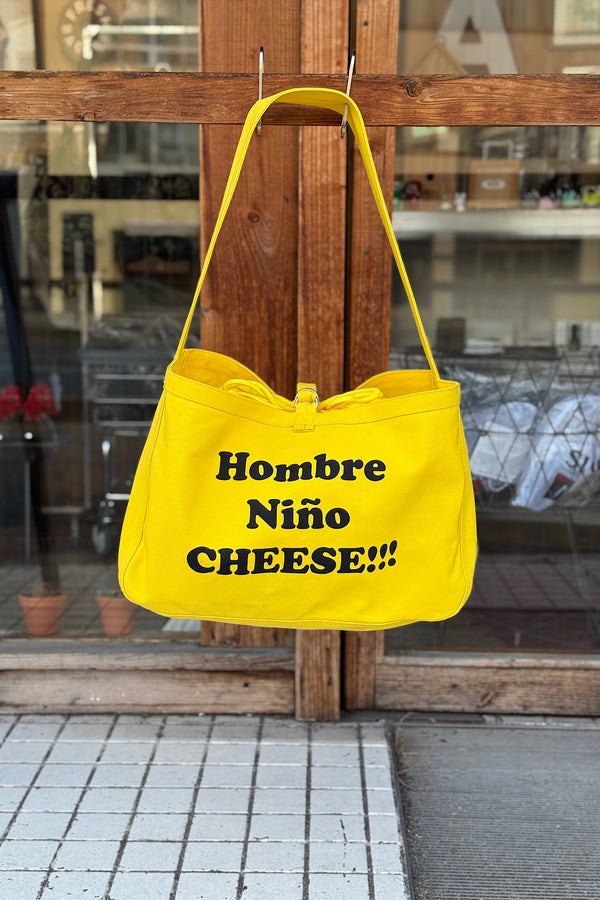Hombre Nino / NEWSPAPER BAG (CHEESE!!!)