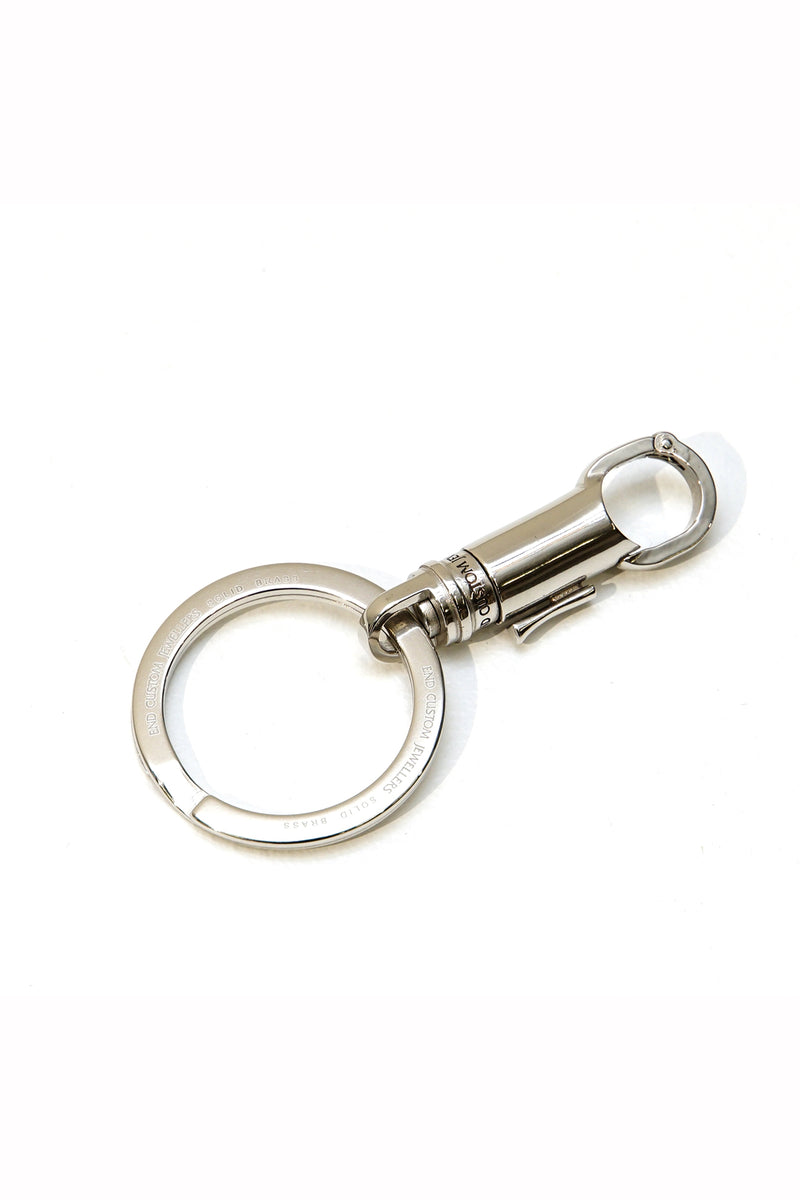 END / Swivel Cylinder Clasp Keyholder