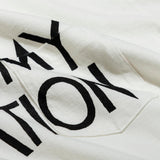 TACOMA FUJI RECORDS / DOG IS MY SALVATION Pocket Tee designed by Yachiyo Katsuyama - White