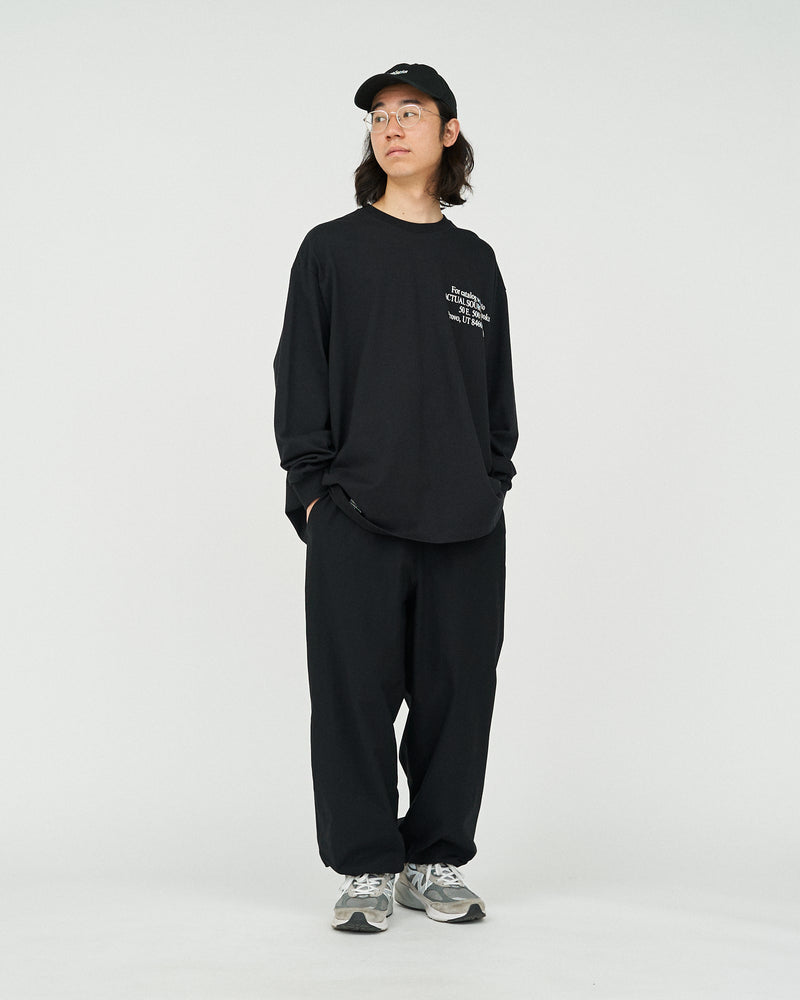 Fresh Service / AS×FS CORPORATE L/S TEE “PLAYFUL” - BLACK