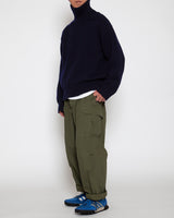CORONA /  JUNGLE SLACKS / Olive Green w/ Bio-wash