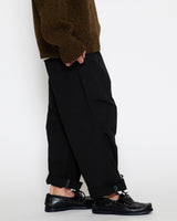 CORONA /  AGGRESSOR SLACKS / Black w/ Bio-wash