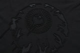 MISHKA / KEEP WATCH　Raised Emb  S/S Tee - Black