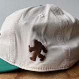 TACOMA FUJI RECORDS / FOOT OF THE MOUNTAIN ALE  LOGO CAP designed by Jerry UKAI