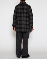 CORONA / W.C.W SHIRT PULLOVER / Black × White