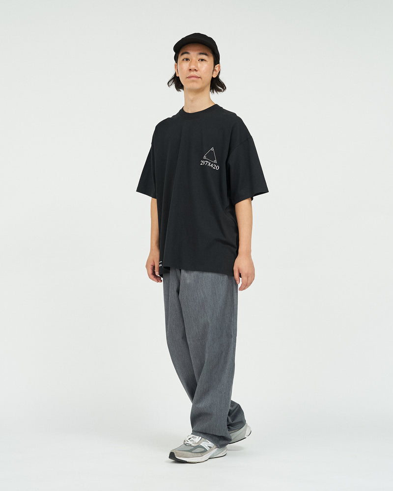 Fresh Service / AS×FS CORPORATE S/S TEE “A-SERIES” - BLACK