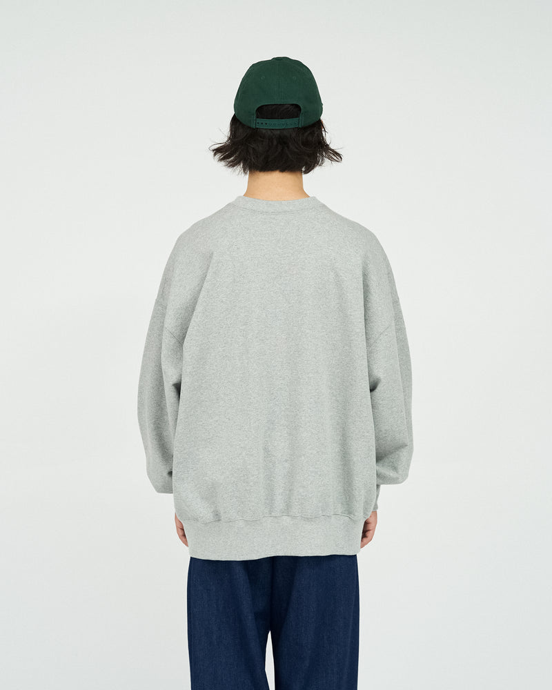 Fresh Service / AS×FS LIGHT OZ CREW NECK "LITHOGRAPH" - H.GRAY