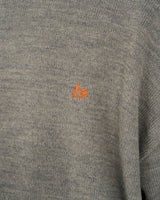 Fresh Service /  THERMAL JERSEY CREW NECK KNIT - GRAY