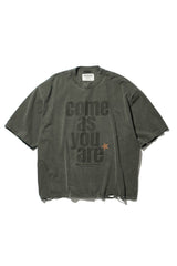 Mountain Research /Damage Tee "Come as you are" - Black