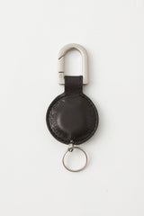 White Mountaineering / LEATHER REEL KEYCHAIN - WM2571810/Black