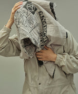 Mountain Research / Gauze Stole (square)