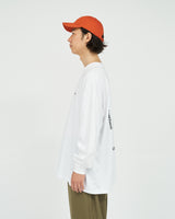 Fresh Service / AS×FS CORPORATE L/S TEE “BOOK STACK” - WHITE