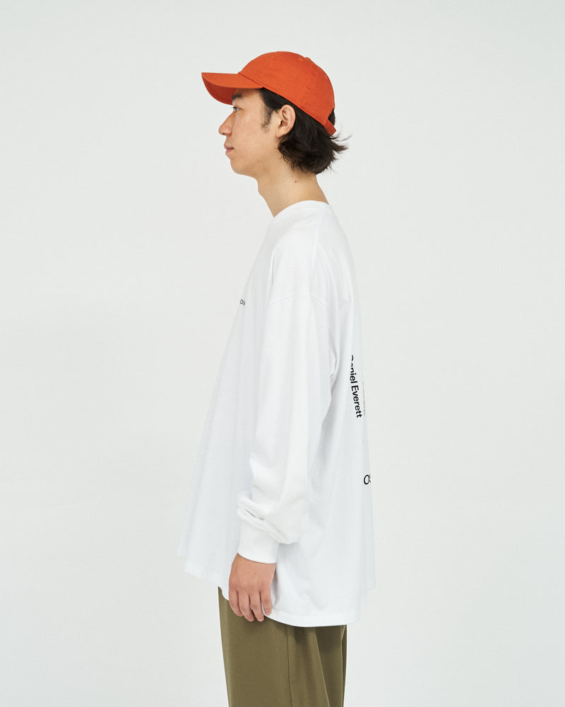 Fresh Service / AS×FS CORPORATE L/S TEE “BOOK STACK” - WHITE
