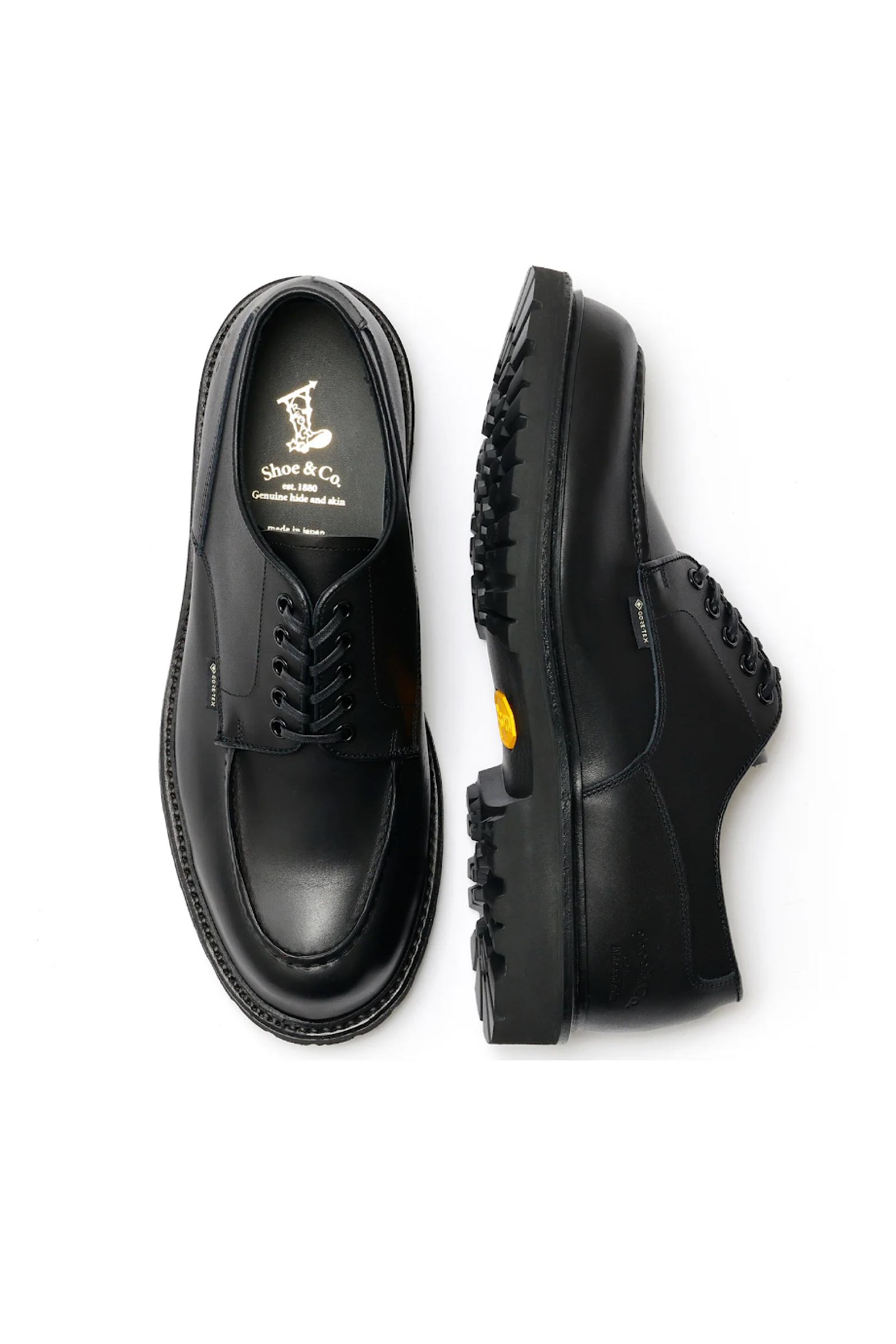 REGAL Shoe&Co. / U-Tip GTX _Black – redtriangle