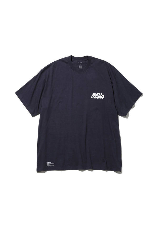 AS×FS / Corporate S/S Tee "Asb" - Navy