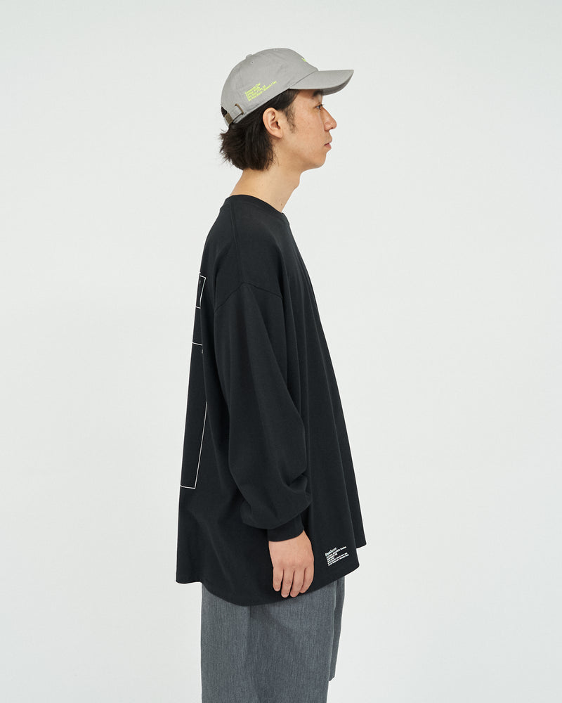 Fresh Service / AS×FS CORPORATE L/S TEE “A-SERIES” - BLACK
