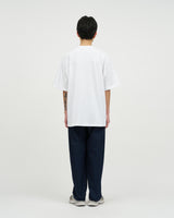 Fresh Service /  FRIEND EDITIONS CORPORATE TEE "STICKER" - WHITE