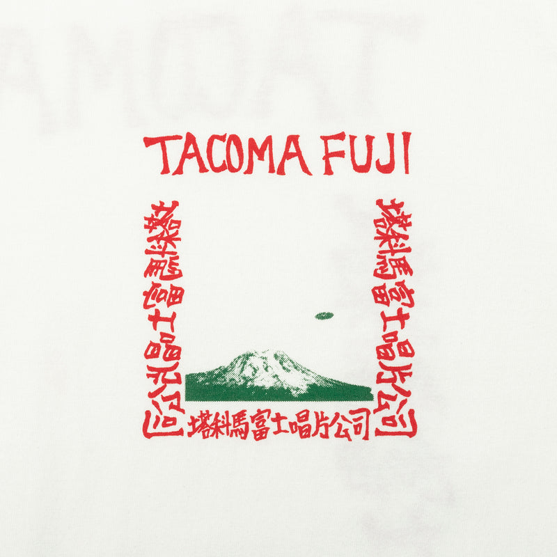 TACOMA FUJI RECORDS /  LIVE AT FILLMORE!? LS Tee designed by Hirohisa Yokoyama-White