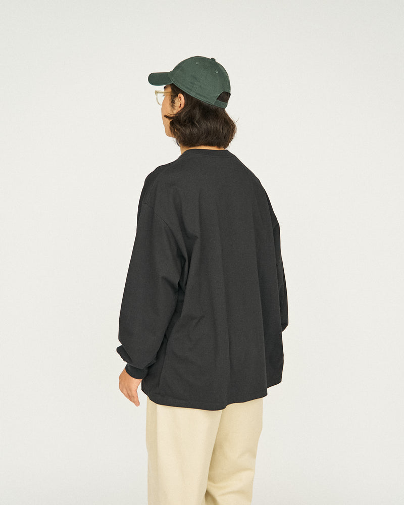 Fresh Service / 2-PACK CORPORATE L/S TEE - BLACK