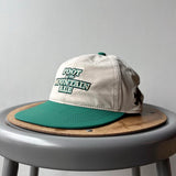 TACOMA FUJI RECORDS / FOOT OF THE MOUNTAIN ALE  LOGO CAP designed by Jerry UKAI