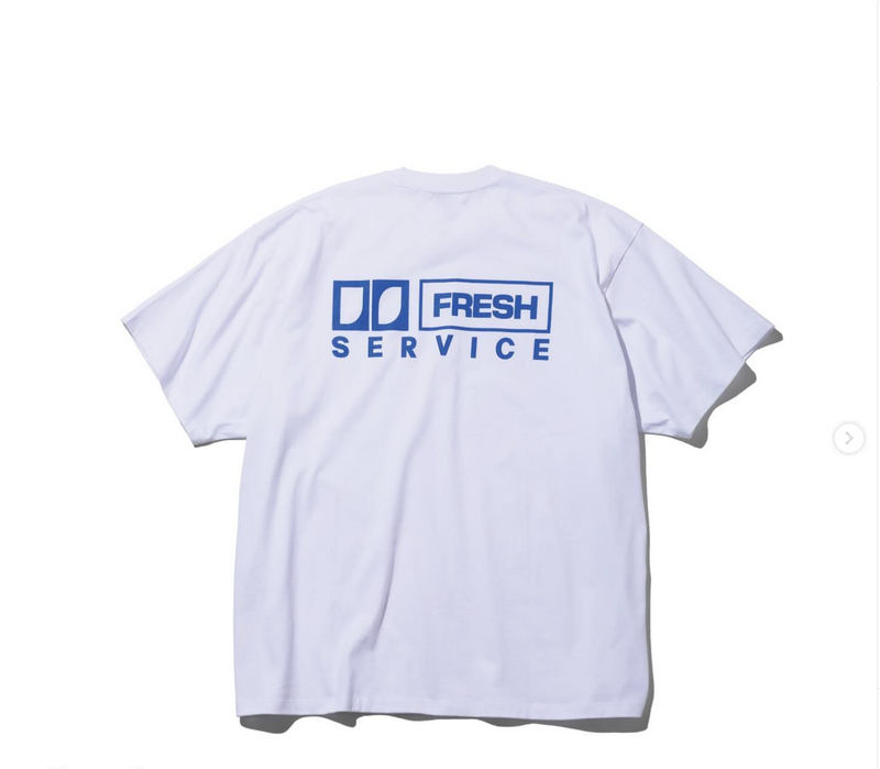 Fresh Service / Corporate Printed S/S Tee "FS" - White