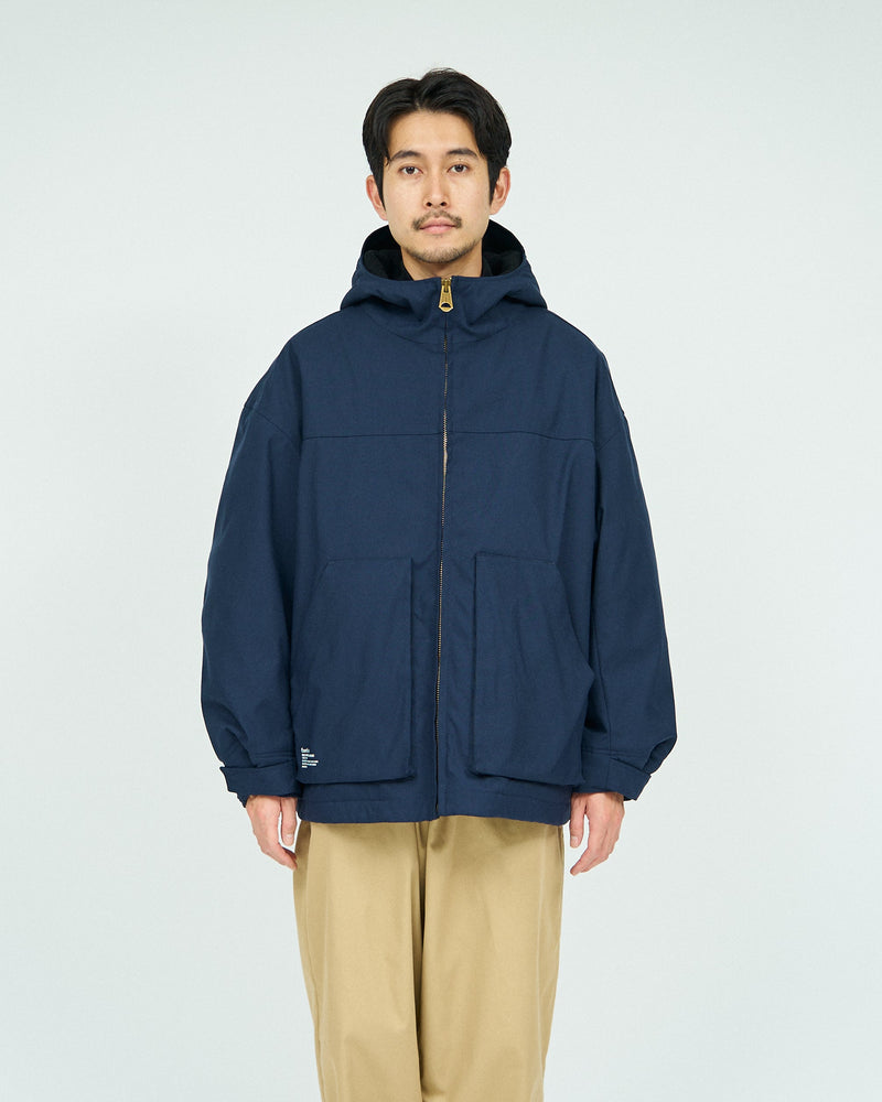 FreshService / Boalined Duck Jacket - Navy