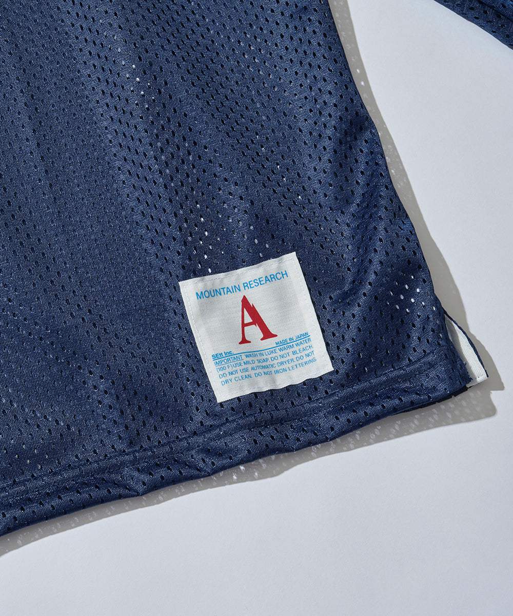 Mountain Research / Mesh Game Tee - Navy – redtriangle