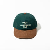 TACOMA FUJI RECORDS / FOOT OF THE MOUNTAIN ALE  LOGO CAP designed by Jerry UKAI