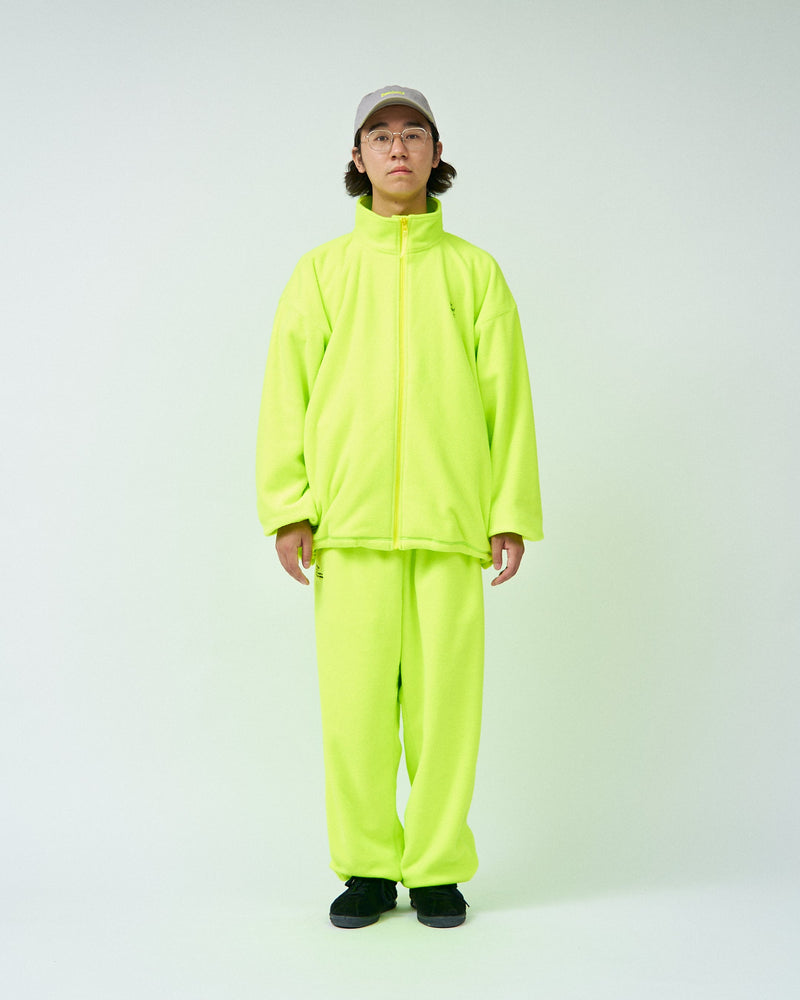 ReFresh!Service. / Fleece Tracksuit - Neon Yellow