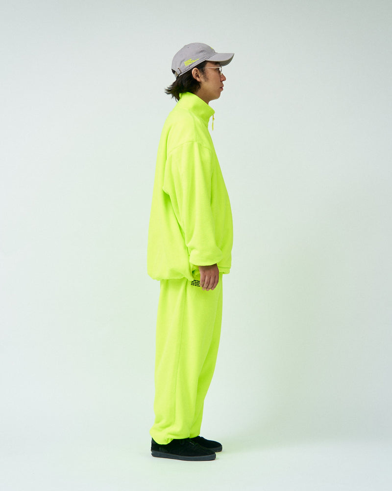 ReFresh!Service. / Fleece Tracksuit - Neon Yellow