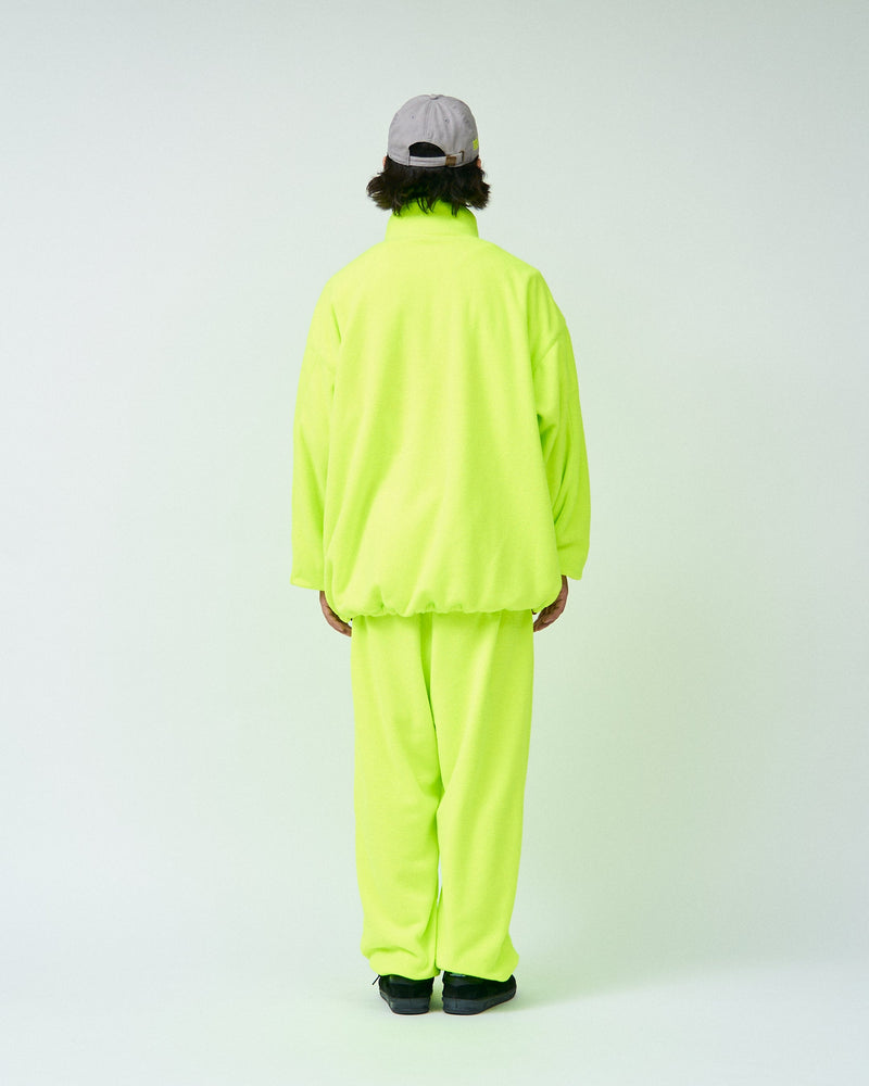 ReFresh!Service. / Fleece Tracksuit - Neon Yellow