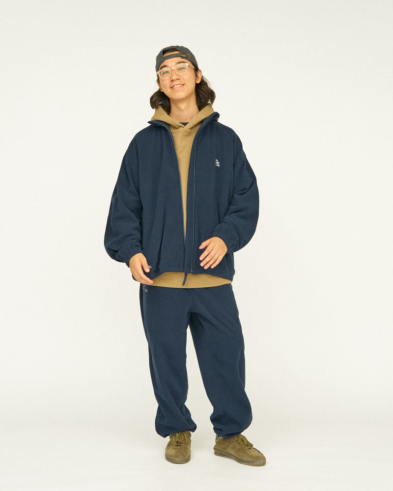 ReFresh!Service. / Fleece Tracksuit - Navy