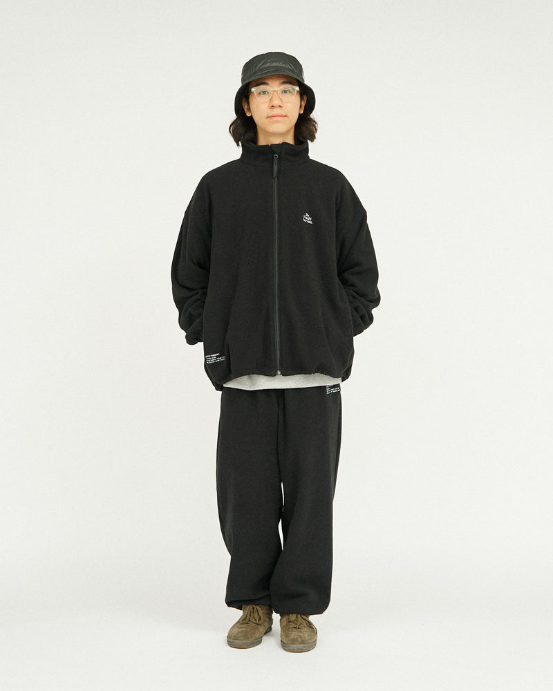 ReFresh!Service. / Fleece Tracksuit - Black