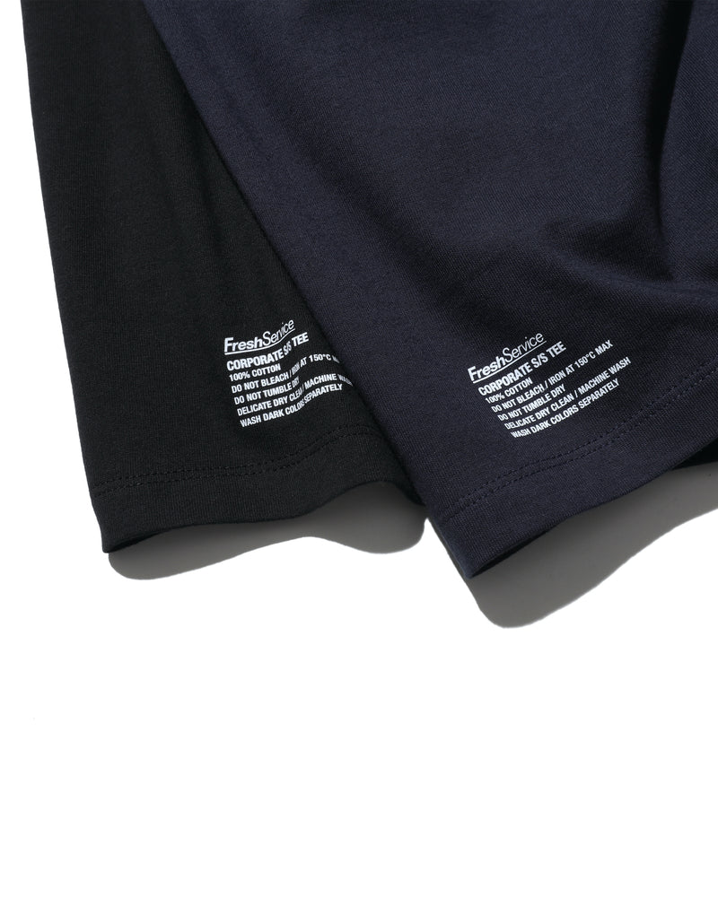 Fresh Service / 2-PACK CORPORATE  S/S TEE  - NAVY