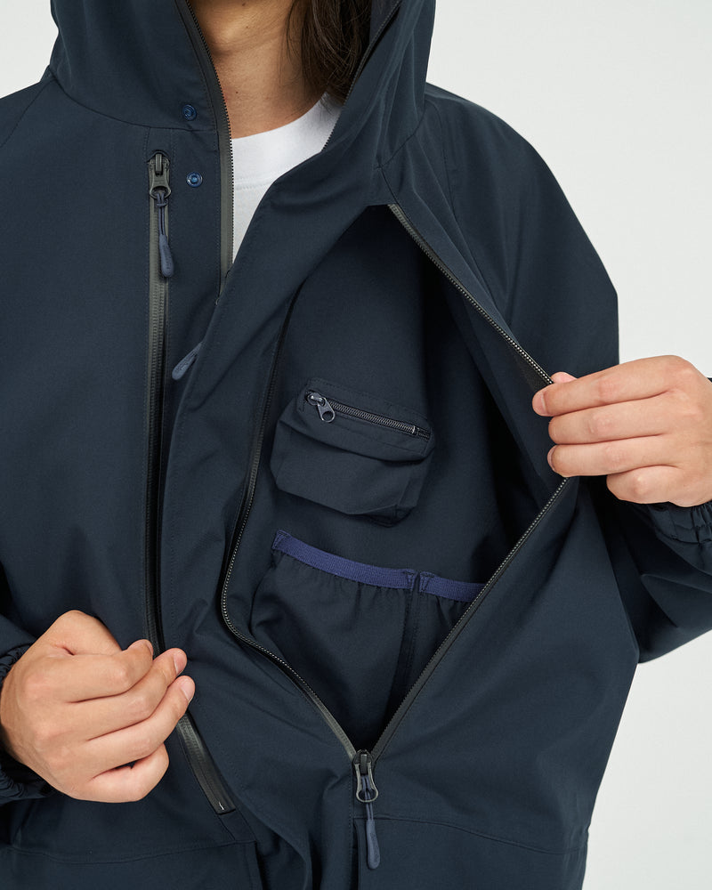 Fresh Service / WATERPROOF TACTICAL SHELL  - Black