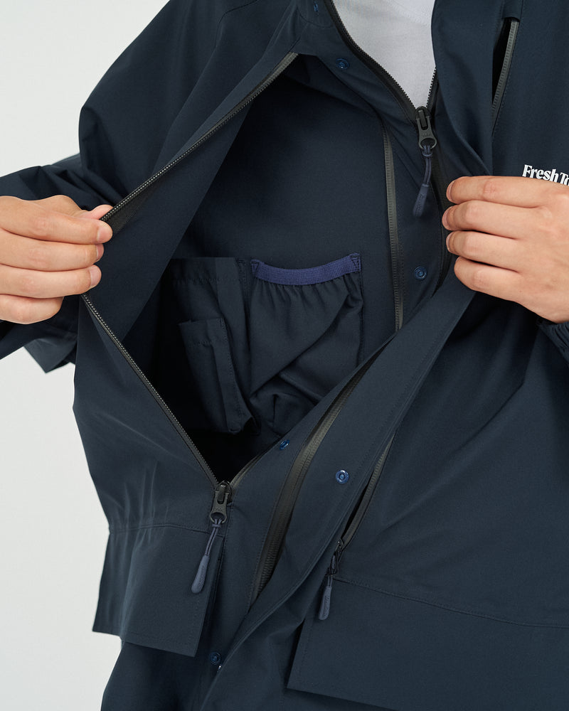 Fresh Service / WATERPROOF TACTICAL SHELL  - Black