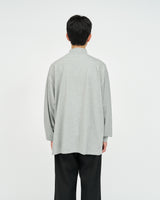 Fresh Service / 2-PACK CORPORATE  L/S MOCK NECK TEE  - H.GRAY