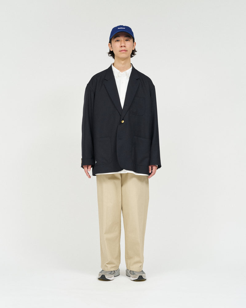 Fresh Service / WOOL SERGE COLLEGE BLAZER – redtriangle