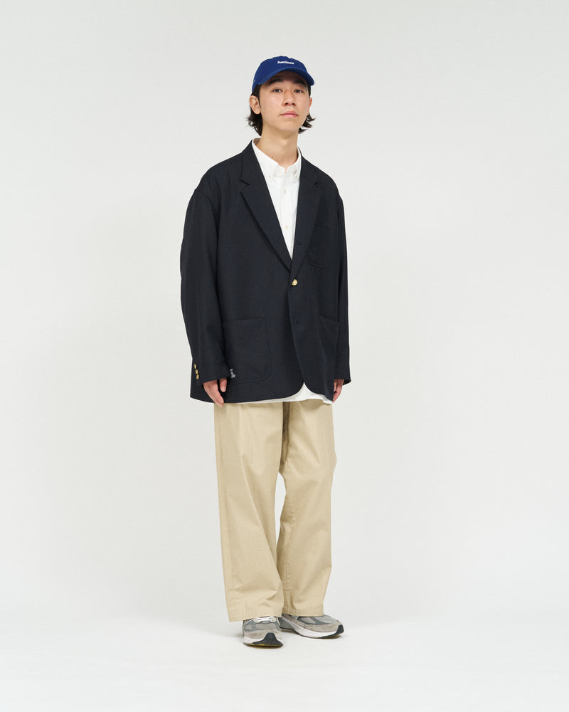 Fresh Service / WOOL SERGE COLLEGE BLAZER – redtriangle