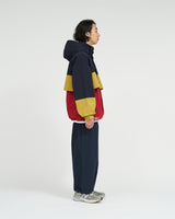 Fresh Service / NYLON CANVAS SAILING JACKET - Navy×Red