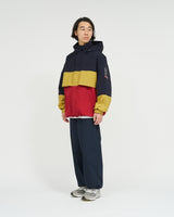 Fresh Service / NYLON CANVAS SAILING JACKET - Navy×Red