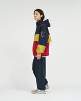 Fresh Service / NYLON CANVAS SAILING JACKET - Navy×Red
