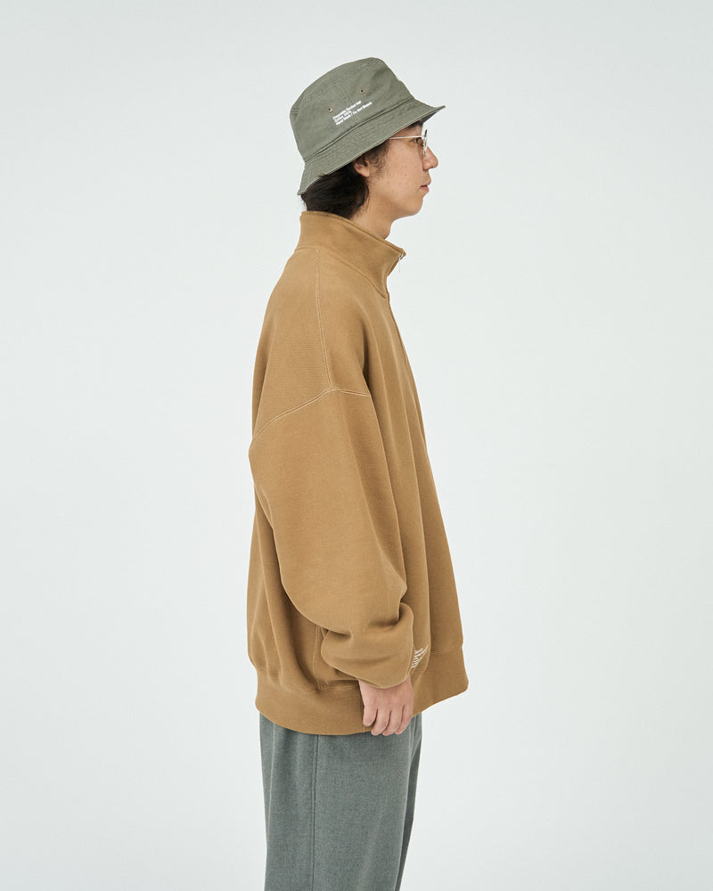 FreshService / Heavy Oz Half Zip Pullover - Coyote