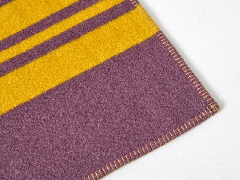 Horse Blanket Research / Horse Blanket  1/2 - Purple/Mustard