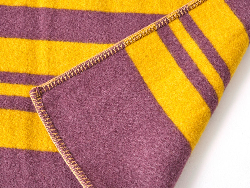 Horse Blanket Research / Horse Blanket - Purple/Mustard