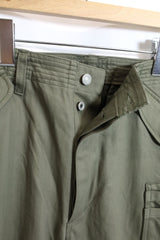 SASSAFRAS / OVERGROWN PANTS-HERRINGBONE TWILL / Olive