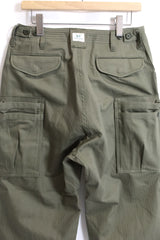 SASSAFRAS / OVERGROWN PANTS-HERRINGBONE TWILL / Olive