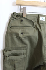 SASSAFRAS / OVERGROWN PANTS-HERRINGBONE TWILL / Olive