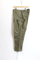 SASSAFRAS / OVERGROWN PANTS-HERRINGBONE TWILL / Olive